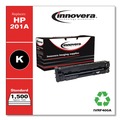 Factory Reconditioned Innovera IVRF400A 1500 Page-Yield Remanufactured Replacement for HP 201A Toner - Black image number 1