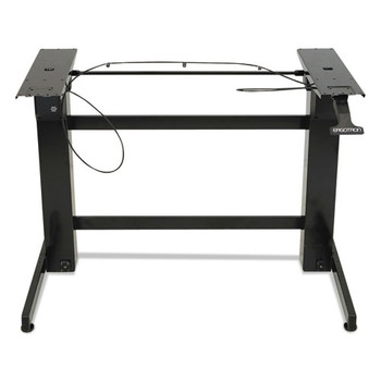 WorkFit by Ergotron 24-388-009 WorkFit-B 88 lbs. Capacity 42 in. x 26 in. x 32 - 51.5 in. Sit-Stand Base - Black