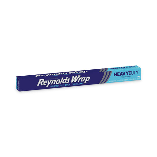 Reynolds Wrap PAC F28028 Heavy Duty 18 in. x 75 ft. Aluminum Foil Roll - Silver image number 0