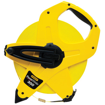 TAPE MEASURES | Stanley 34-762 POWERWINDER 300 ft. Fiberglass Long Tape