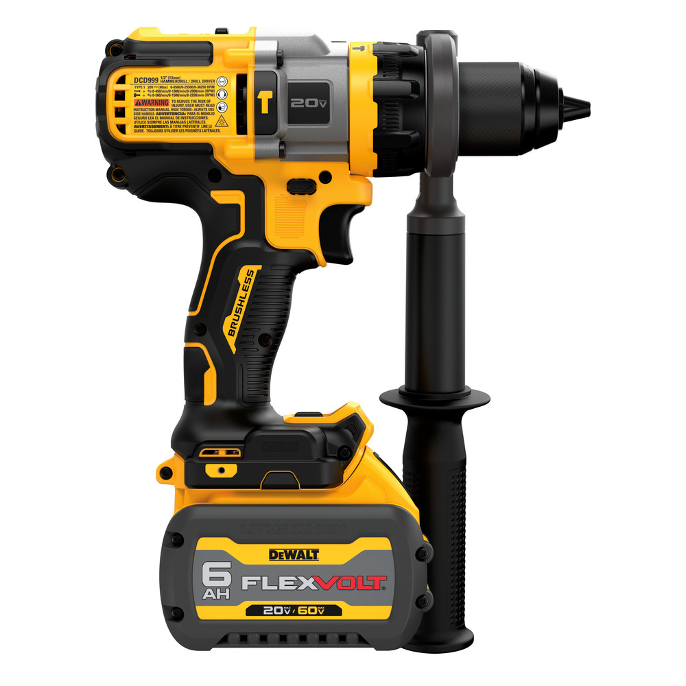 Dewalt DCD999T1 20V MAX Brushless LithiumIon 12 in. Cordless Hammer