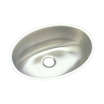 Elkay ELUH1511 Asana Undermount 18 in. x 14 in. Single Bowl Bathroom Sink (Stainless Steel)