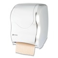 San Jamar T1370SS Tear-N-Dry 16.75 in. x 10 in. x 12.5 in. Touchless Towel Roll Dispenser - Stainless Steel image number 2