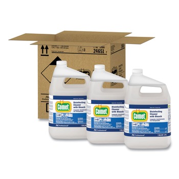 Comet 24651 1 gal. Bottle Disinfecting Cleaner with Bleach (3/Carton)