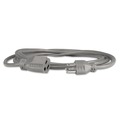 Office Extension Cords | Innovera IVR72209 9 ft. Indoor Heavy-Duty Extension Cord - Gray image number 0