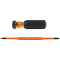 Screwdrivers | Klein Tools 32287 2-in-1 Square Bit #1 and #2 Flip-Blade Insulated Screwdriver image number 2
