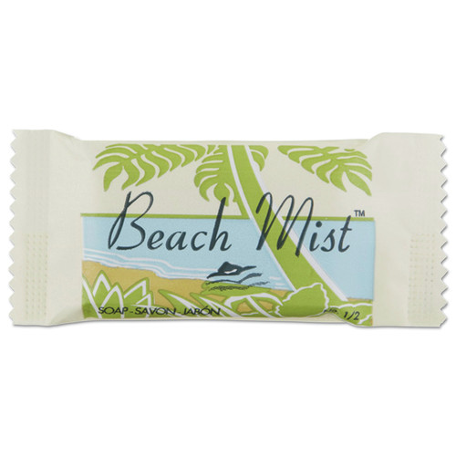 Beach Mist BCH NO1/2 #1/2 Bar, Beach Mist Fragrance Face and Body Soap (1000/Carton) image number 0