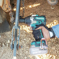 Makita XWT18XVZ 18V LXT Brushless Lithium-Ion 1/2 in. Square Drive Cordless 4-Speed Mid-Torque Utility Impact Wrench with Detent Anvil (Tool Only) image number 4