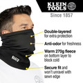 Klein Tools 60466 Neck and Face Warming Half-Band - Black image number 1