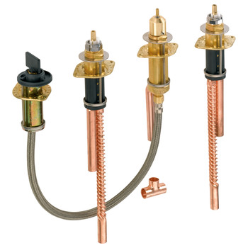 FIXTURES | Delta R4707 Two Handle Flexible Mount with Hand Shower