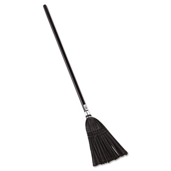 PRODUCTS | Rubbermaid Commercial FG253600BLA Lobby Pro Synthetic-Fill 37-1/2 in. Broom - Black