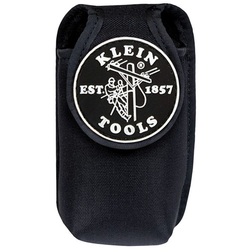 Tool Belts | Klein Tools 5715 PowerLine Nylon Mobile Phone Holder - Large, Black image number 0