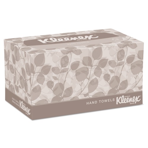 Cleaning & Janitorial Supplies | Kleenex KCC 01701 Pop-Up Box 9 in. x 10.25 in. Folded Paper Towels - White (120-Piece/Box, 18 Boxes/Carton) image number 0