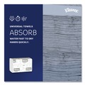 Kleenex 1890 Essential 9.2 in. x 9.4 in. Multi-Fold Paper Towels - White (150-Piece/Pack, 16 Packs/Carton) image number 3