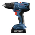 Factory Reconditioned Bosch GSR18V-190B22-RT 18V Lithium-Ion Compact 1/2 in. Cordless Drill Driver Kit with (2) SlimPack 1.5 Ah Batteries image number 1