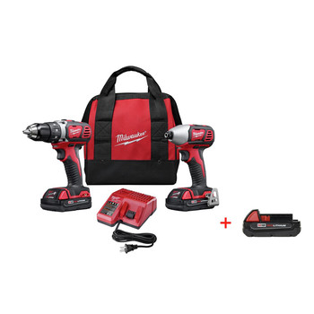 Milwaukee 2697 22ctp M18 Cordless 2 Tool Combo Kit Tyler Tool