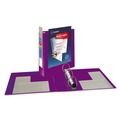 New Arrivals | Avery 79777 Heavy-Duty 11 in. x 8.5 in. DuraHinge 3 Ring 2 in. Capacity View Binder with One Touch EZD Rings - Purple image number 1