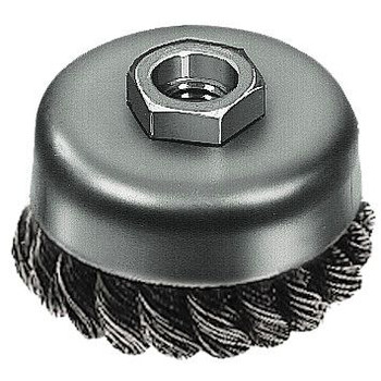 Milwaukee 48-52-5040 3 in. Knotted Wire Cup Brush Milwaukee 48-52-5040 3 in. Knotted Wire Cup Brush