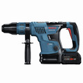 Rotary Hammers | Factory Reconditioned Bosch GBH18V-36CK24-RT PROFACTOR 18V Brushless Lithium-Ion 1-9/16 in. Cordless SDS-max Rotary Hammer Kit with BiTurbo Technology and (2) 8 Ah Batteries image number 2