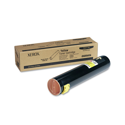 Xerox 106R01162 25000 Page Yield Toner Cartridge for Phaser 7760 - Yellow image number 0