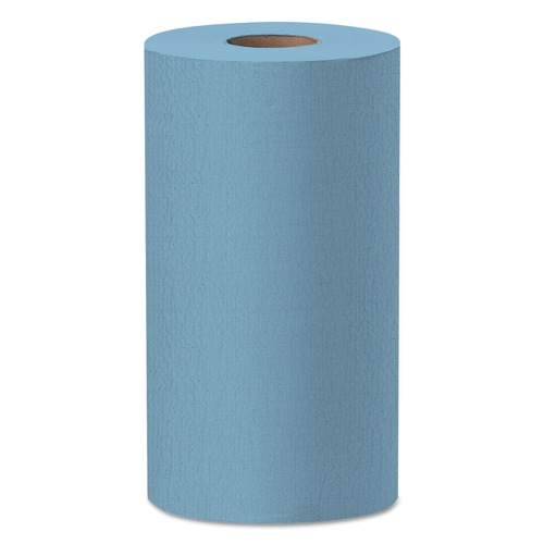 WypAll 35431 X60 19.6 in. x 13.4 in. Reusable Cloths - Small, Blue (130 Sheets/Roll, 6 Rolls/Carton) image number 0