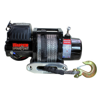 WINCHES | Warrior Winches 6000-SR Spartan Series 6000 lbs. Capacity Planetary Gear Winch with Synthetic Rope