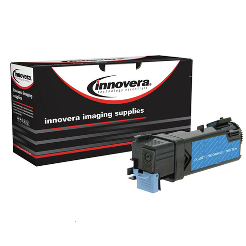 Ink & Toner | Innovera IVR6500C 2500 Page-Yield, Replacement for Xerox 6500 (106R01594), Remanufactured High-Yield Toner - Cyan image number 0