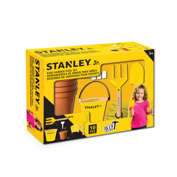 TOYS | STANLEY Jr. SG003-10-SY 9-Piece Garden Toy Tool Set