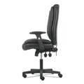 New Arrivals | Basyx HVST331 T-Arm High-Back Executive Chair - Black image number 4