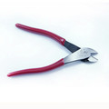 Cable and Wire Cutters | Klein Tools D248-8 8 in. Short Jaw Angled Head Diagonal Cutting Pliers image number 2