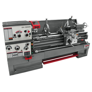 METAL LATHES | JET GH-1660ZX 16 in. x 60 in. 7-1/2 HP 3-Phase ZX Series Large Spindle Bore Lathe