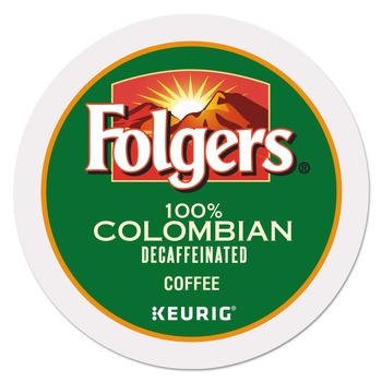 BEVERAGES AND DRINK MIXES | Folgers 0570 100% Colombian Decaf Coffee K-Cups (24/Box)