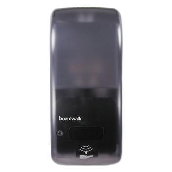 Boardwalk SHF900SBBW 5.25 in. x 4 in. x 12 in. 900 mL Rely Hybrid Foam Soap Dispenser - Black Pearl