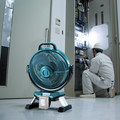 Jobsite Fans | Makita DCF301Z 18V LXT 3-Speed Lithium-Ion 13 in. Cordless/Corded Job Site Fan (Tool Only) image number 9