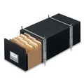 New Arrivals | Bankers Box 00512 Staxonsteel Storage Box Drawer, Legal, Steel Frame, Black (6/Carton) image number 0