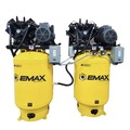 EMAX ESP10A120V1 10 HP 120 Gallon Oil-Lube Stationary Air Compressor image number 0