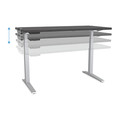 Office Desks & Workstations | Fellowes Mfg Co. 9649901 Levado 72 in. x 30 in. Laminated Table Top - Maple image number 3