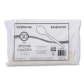  | Eco-Products EP-S003 Plant Starch Spoon - 7-in (50/Pack, 20 Pack/Carton) image number 2