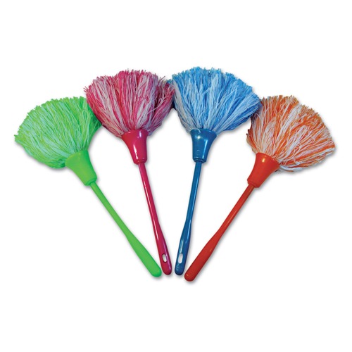 Boardwalk BWKMINIDUSTER MicroFeather Microfiber Feather 11 in. Mini Dusters - Assorted Colors image number 0