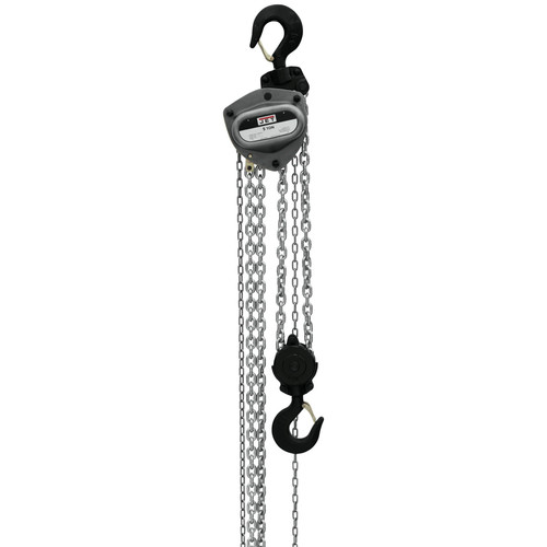 Hoists | JET L100-500WO-20 L-100 Series 5 Ton 20 ft. Lift Overload Protection Hand Chain Hoist image number 0