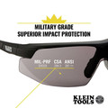 Safety Glasses | Klein Tools 60160 Standard Semi Frame Safety Glasses - Gray Lens image number 7