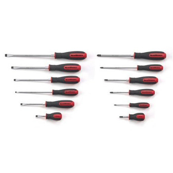 GearWrench 80051 12 Pc Combination Dual Material Screwdriver Set