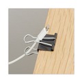 Universal UNV10200VP3 Binder Clips - Small, Black/Silver (36/Pack) image number 2