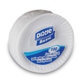 Dixie DBP06W 6 in. Light-Weight Paper Plates - White (100-Piece/Pack) image number 0