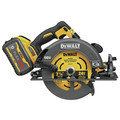 Dewalt DCS578X2 FLEXVOLT 60V MAX Brushless Lithium-Ion 7-1/4 in. Cordless Circular Saw Kit with Brake and (2) 9 Ah Batteries image number 3