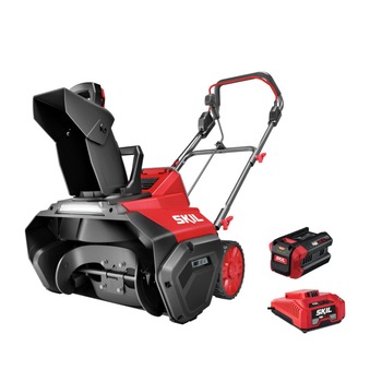 PRODUCTS | Skil SB2001C-10 PWRCore 40 Brushless Lithium-Ion 20 in. Cordless Single Stage Snow Blower Kit (6 Ah)