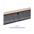 Cleaning & Janitorial Supplies | Boardwalk BWK20436 36 in. Floor Brush Head 3 in. Gray Flagged Polypropylene Bristles image number 3