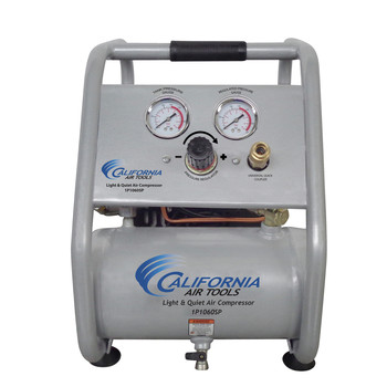 PRODUCTS | California Air Tools CAT-1P1060SP 0.6 HP 1 Gallon Light and Quiet Steel Tank Hand Carry Air Compressor