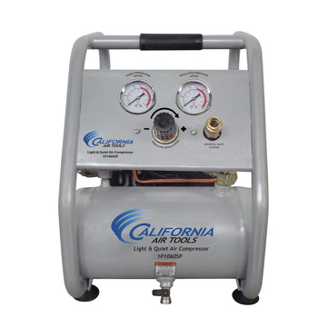 AIR COMPRESSORS | California Air Tools CAT-1P1060SP 0.6 HP 1 Gallon Light and Quiet Steel Tank Hand Carry Air Compressor