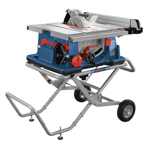 Bosch 4100XC-10 15 Amp 10 in. Worksite Table Saw with Gravity-Rise Wheeled Stand image number 0